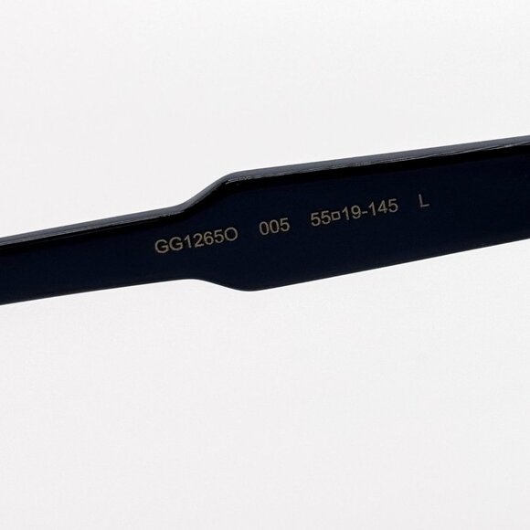 NEW GUCCI GG1265O 005 EYEGLASSES MEN BLUE EYEWEAR - Picture 7 of 9